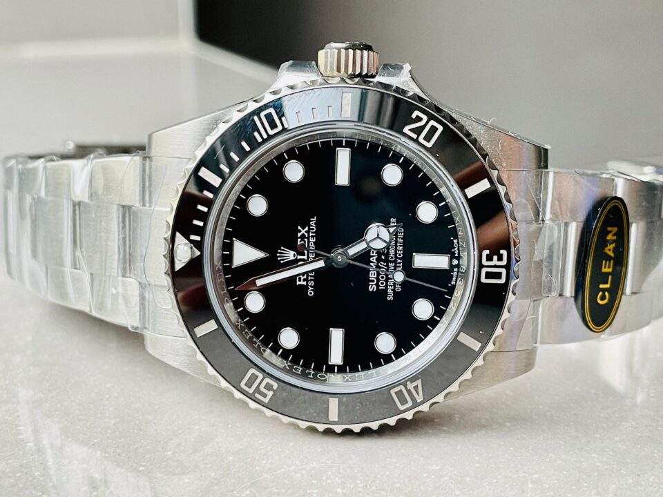 Clean FACTORY 1:1 Rolex Submariner No Date CF 41mm Black Dial Black ceramic Bezel 3230