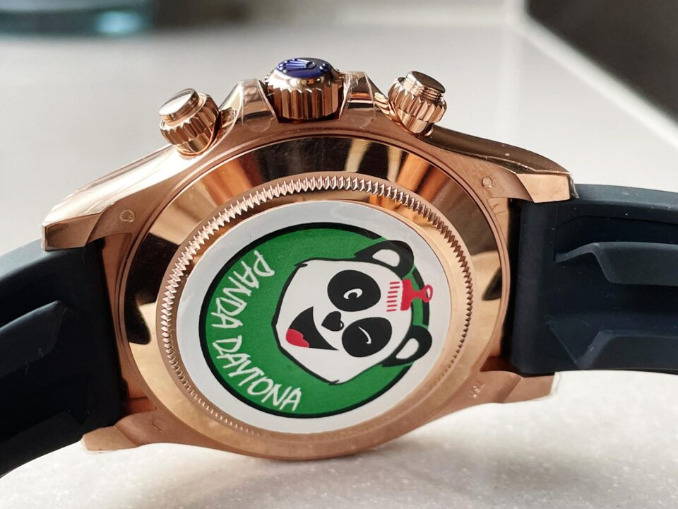 BTF factory 1:1 Rolex Daytona 116515 RG Best Edition White Dial SA4130