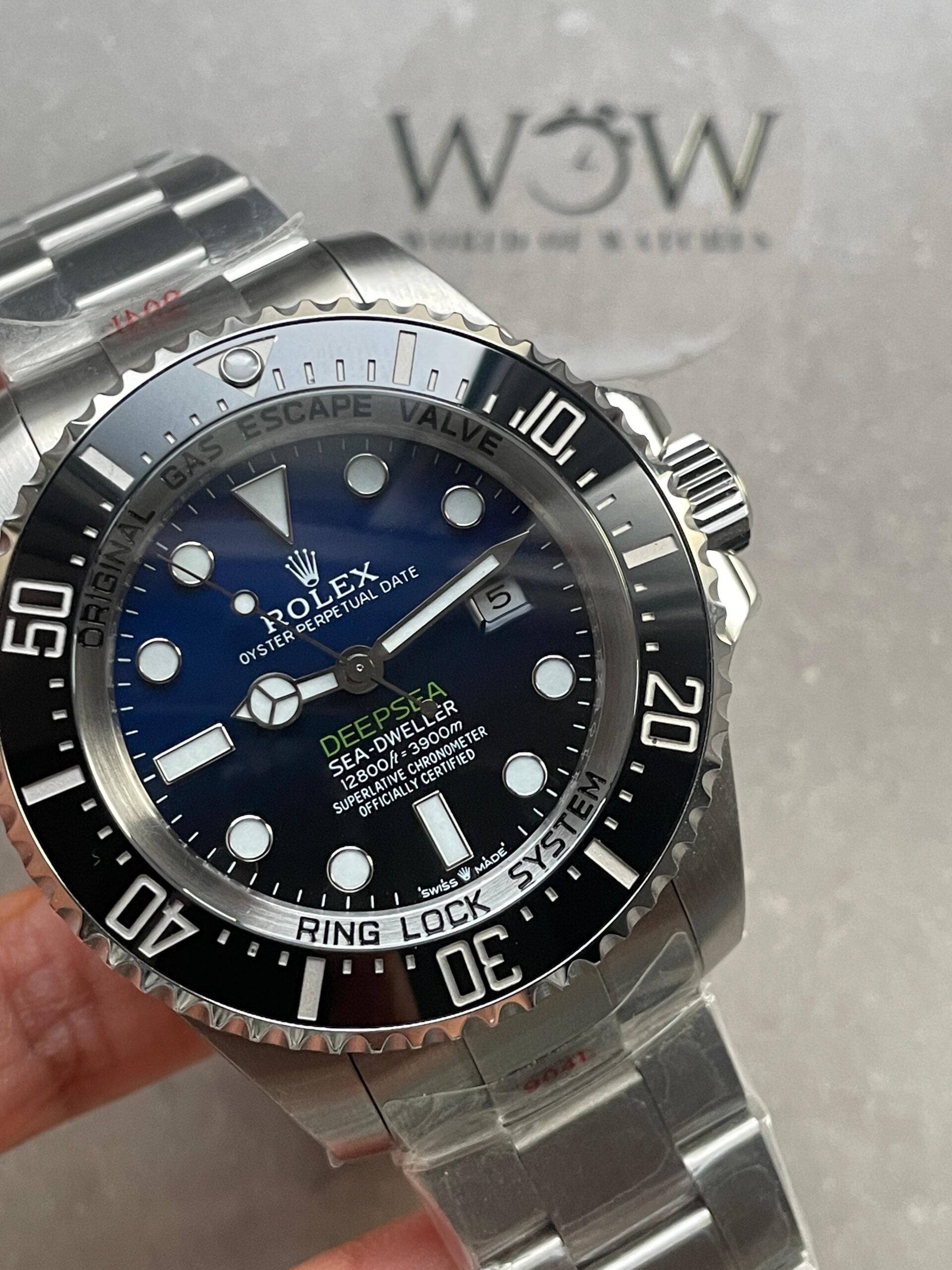 Rolex Sea-Dweller Deepsea 136660 904L SS Blue Dial V9F VR3235