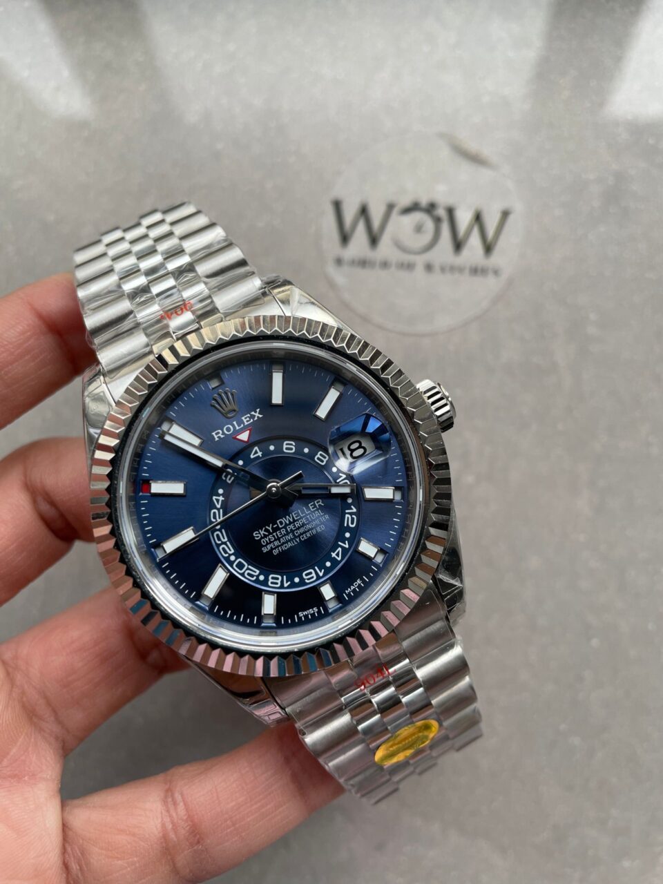 Noob FACTORY 1:1 Rolex Sky-Dweller 326935 SS Blue Dial
