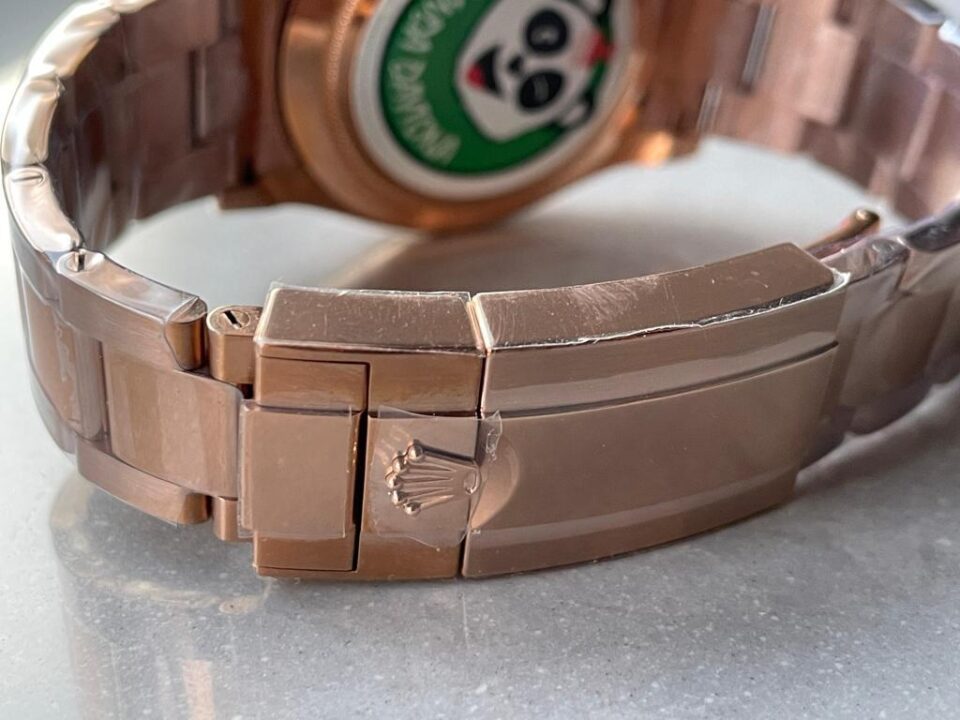 BTF Factory 1:1 Rolex Daytona 116505 904L RG Rose Gold Dial A4130