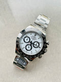 CLEAN FACTORY 1:1 Rolex Daytona 116500 PANDA Best Edition CF 904L SS Case and Bracelet White Dial