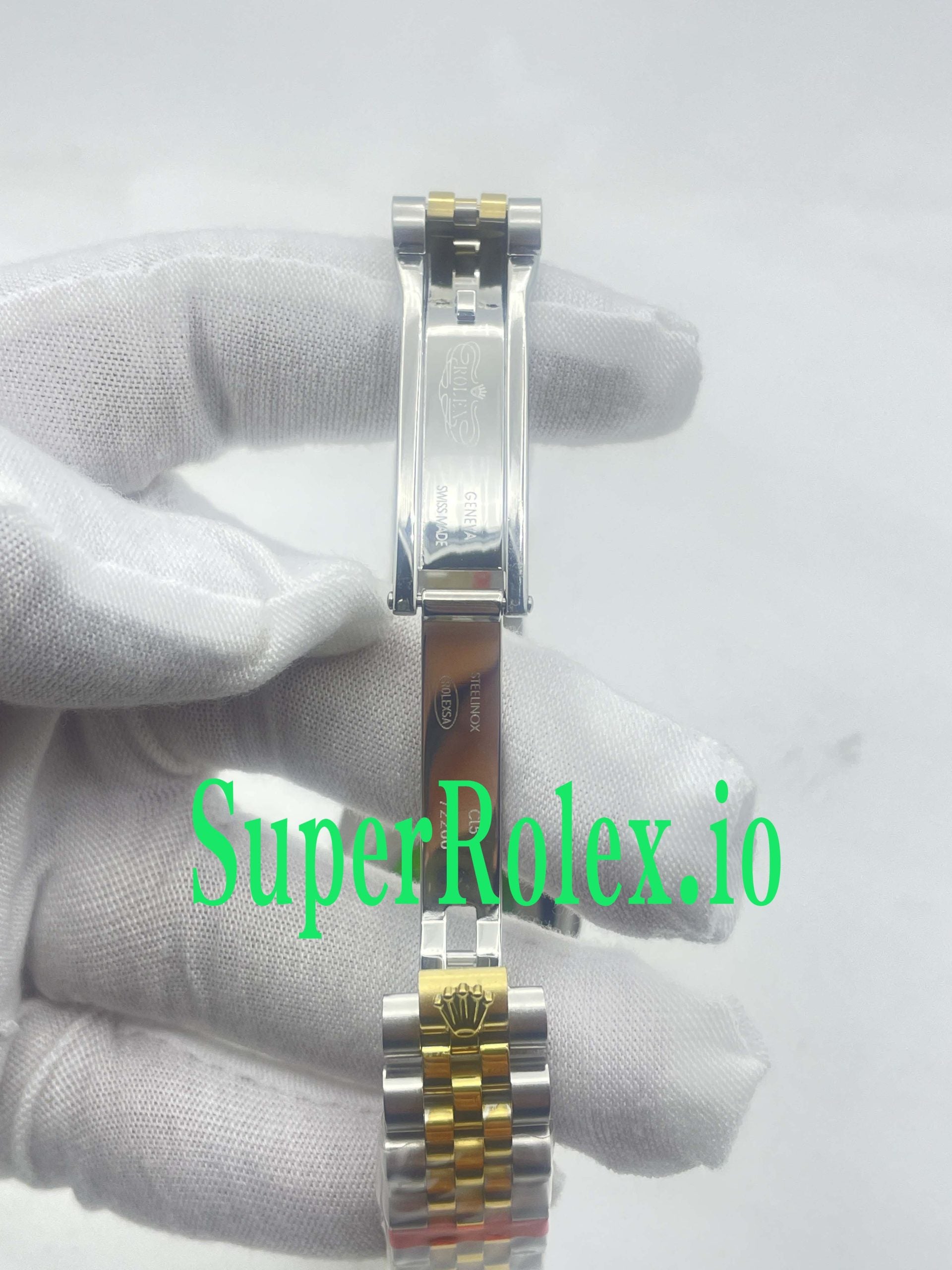 Rolex Datejust 31 Steel and Yellow Gold Blue Index Dial Ref.68273