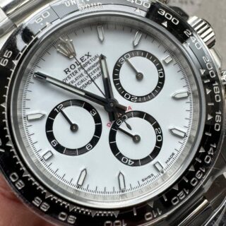 Clean factory 1:1 Rolex Daytona 2023 126500 Best Edition panda White Dial SH4131