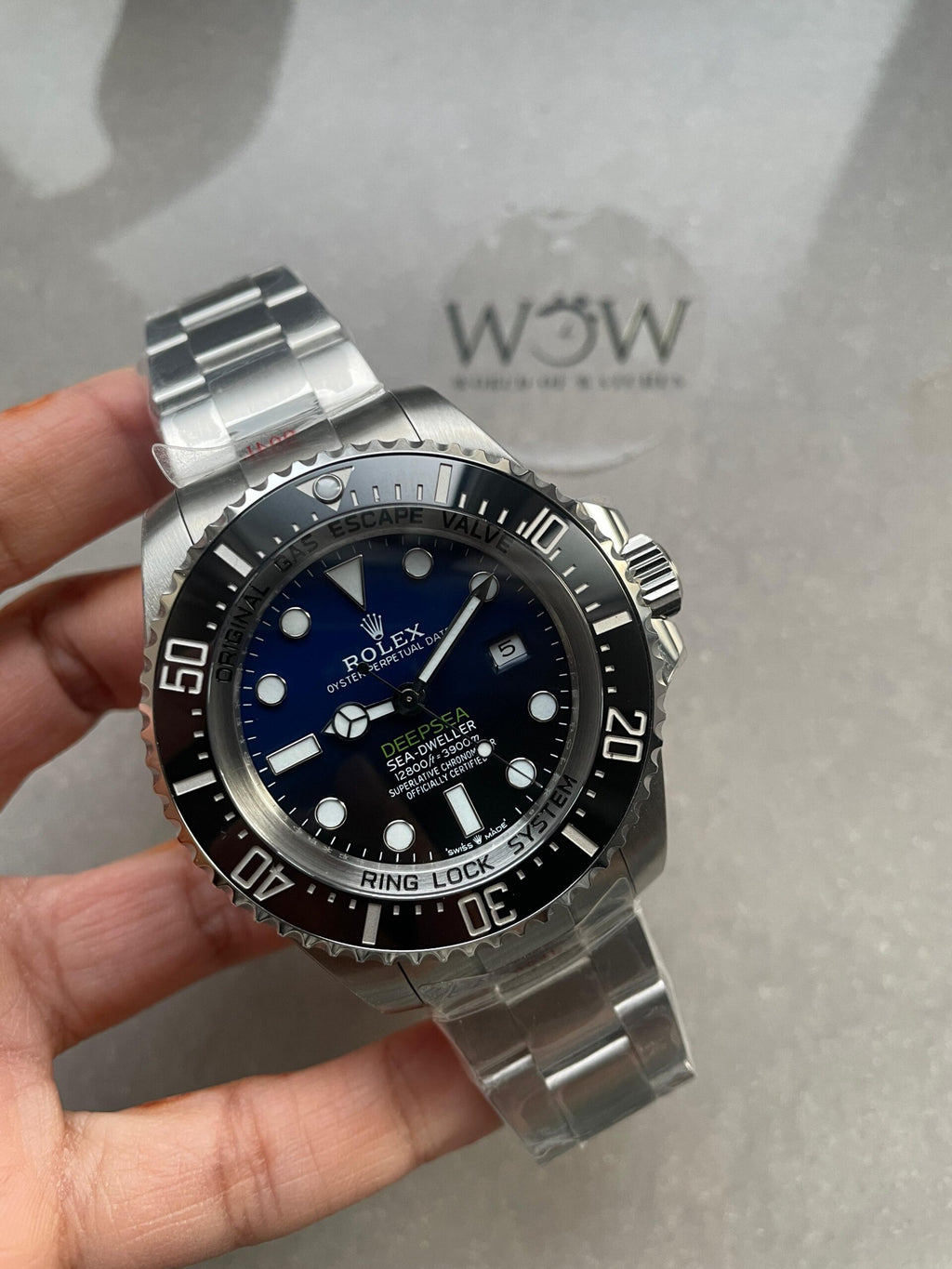 Rolex Sea-Dweller Deepsea 136660 904L SS Blue Dial V9F VR3235
