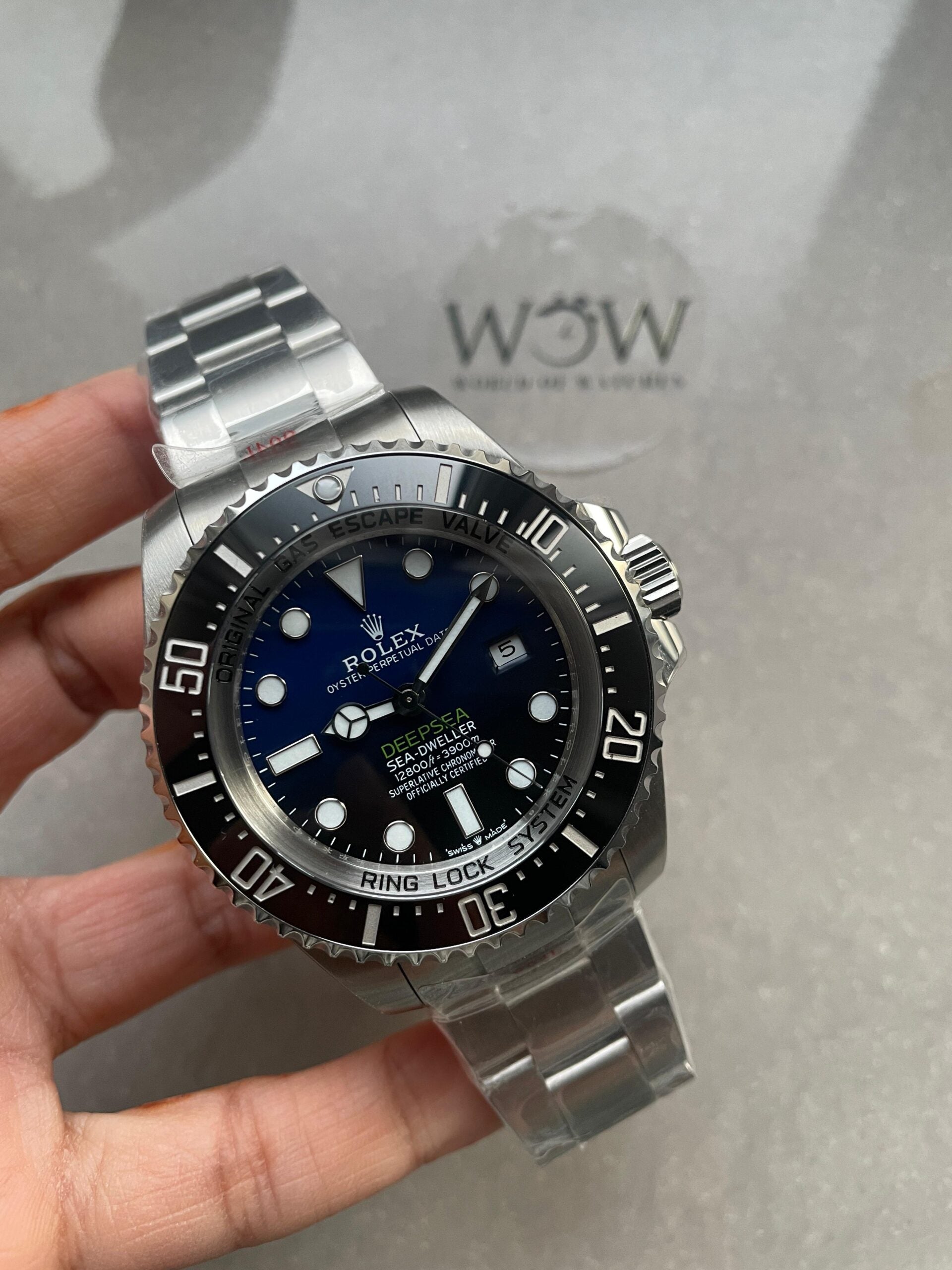 Rolex Sea-Dweller Deepsea 136660 904L SS Blue Dial V9F VR3235