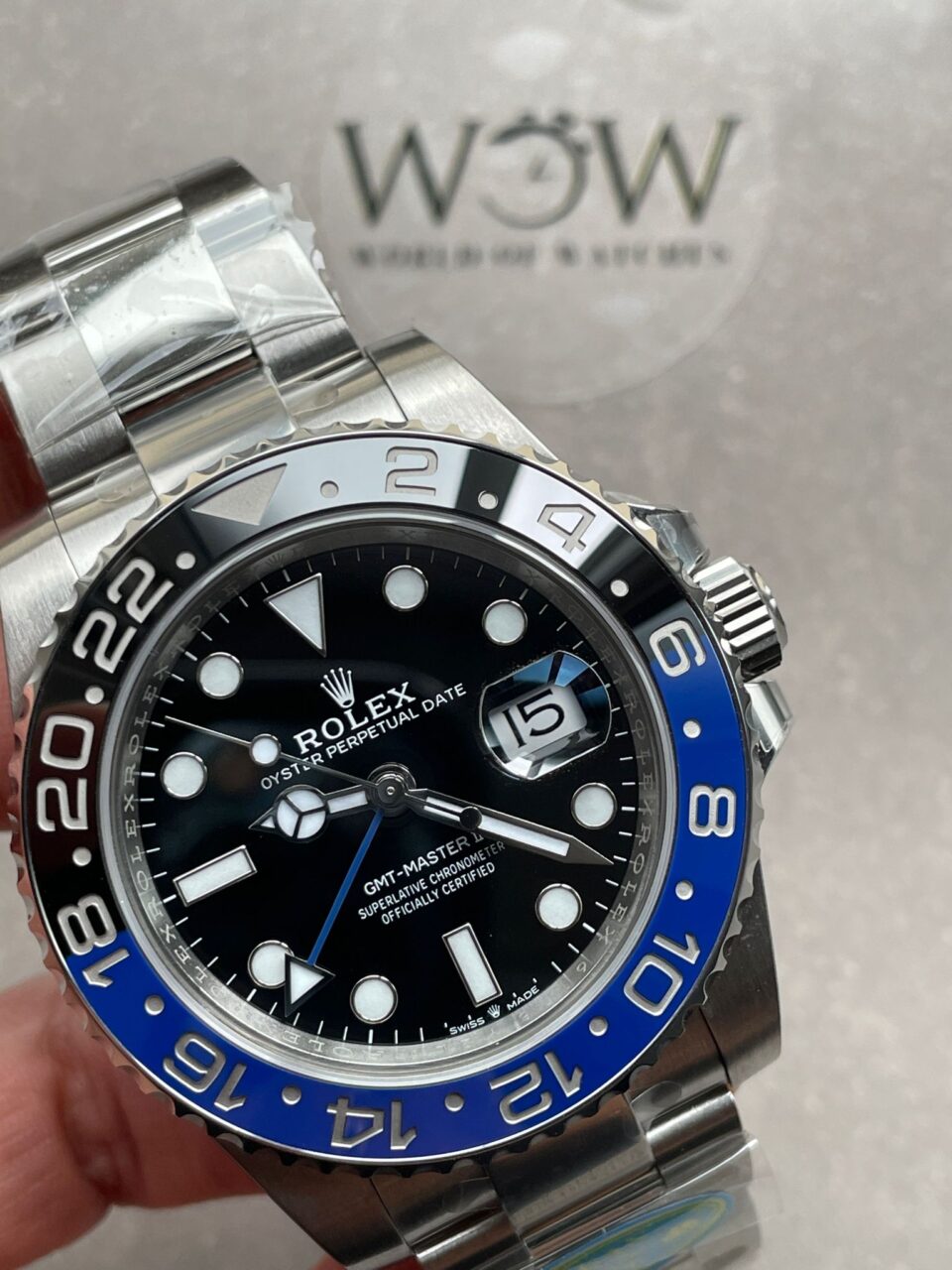 Clean Factory 1:1 Rolex GMT-Master II 126710 Best Edition BLNR BATMAN Blue/Black Ceramic DD3285 CHS