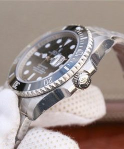 Clean Factory Rolex Submariner 116610 LN Black Ceramic VRF SS Bracelet A2836