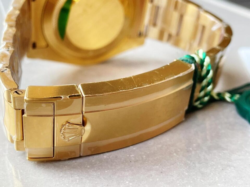 VSF FACTORY 1:1 Rolex Submariner 116618 LB Best Edition Blue Ceramic YG Plated 904L Steel VS3135