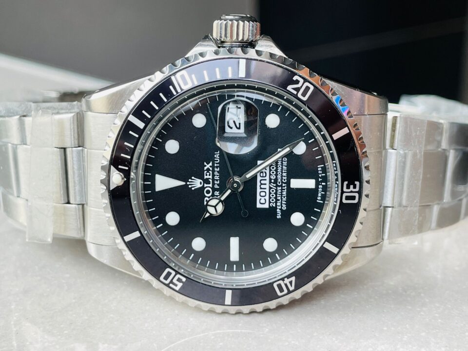 Vintage Rolex JK Factory COMEX Submariner RARE 2836 Movement black dial black bezel