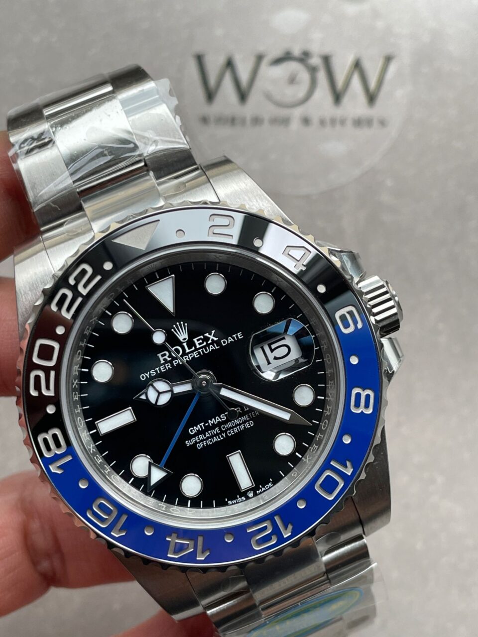 Clean Factory 1:1 Rolex GMT-Master II 126710 Best Edition BLNR BATMAN Blue/Black Ceramic DD3285 CHS