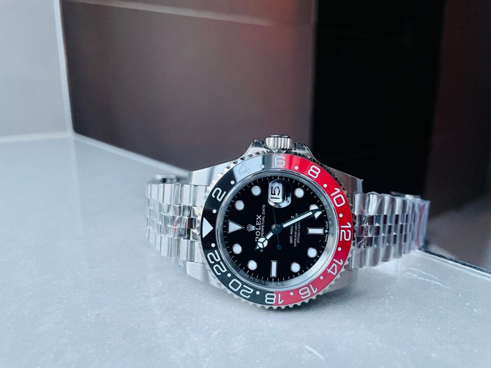 GMF Factory 1:1 Rolex GMT Master II 16710 V5 COLA 904L SS 1:1 RED BLACK Bezel Best Edition