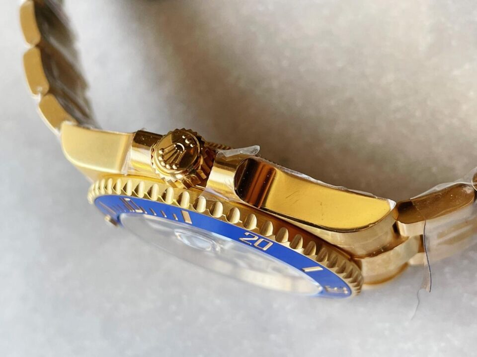 VSF FACTORY 1:1 Rolex Submariner 116618 LB Best Edition Blue Ceramic YG Plated 904L Steel VS3135