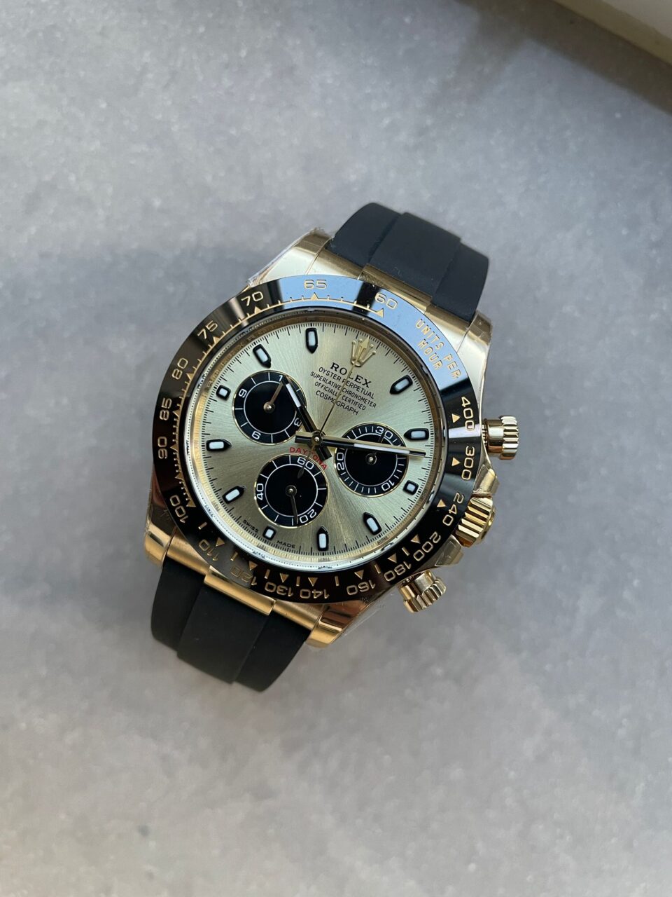 BTF factory 1:1 Rolex Daytona 116518 Best Edition YG/Black Dial SA4130 V2