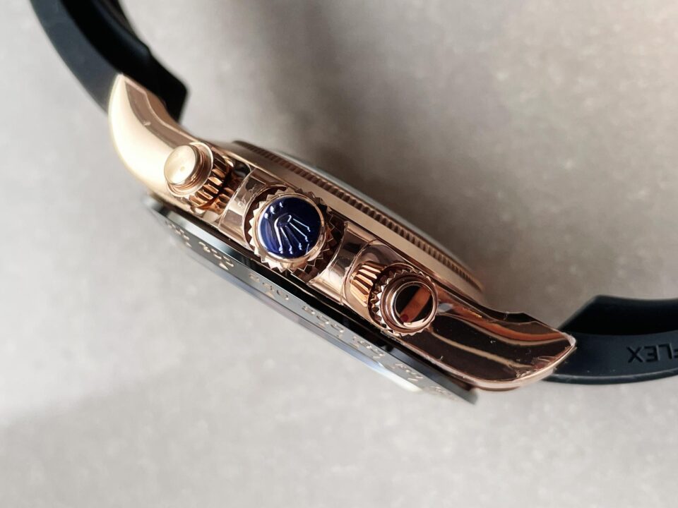 BTF factory 1:1 Rolex Daytona 116515 RG Best Edition White Dial SA4130