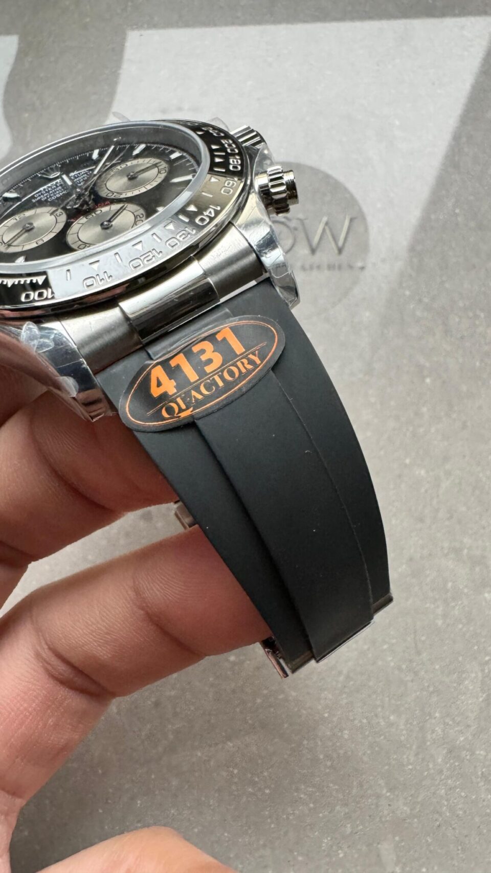 QF Factory 1:1 Rolex Daytona 126500 Best Edition 904L Steel Black Dial SA4131