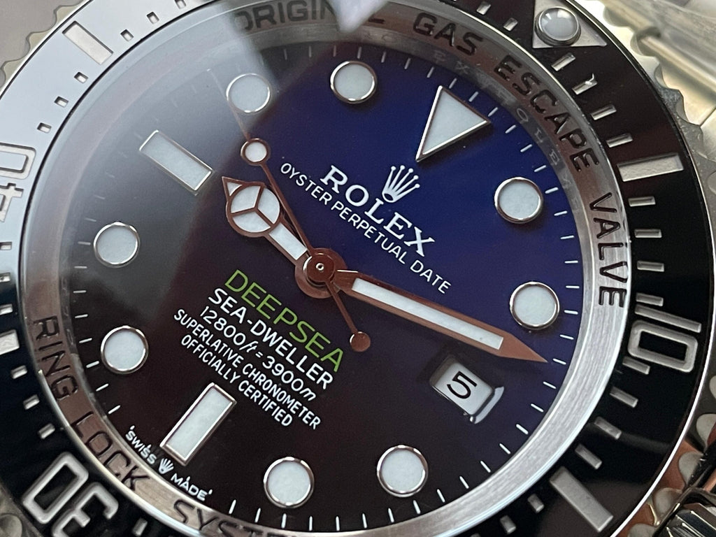 Rolex Sea-Dweller Deepsea 136660 904L SS Blue Dial V9F VR3235