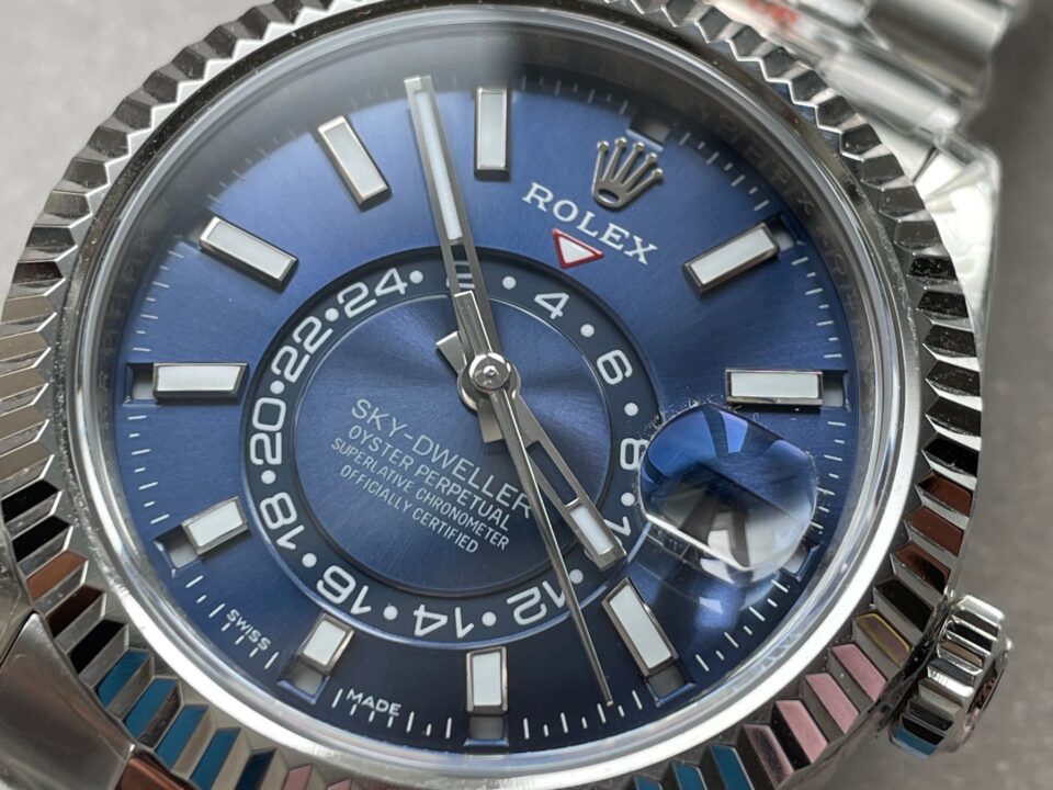 Noob FACTORY 1:1 Rolex Sky-Dweller 326935 SS Blue Dial