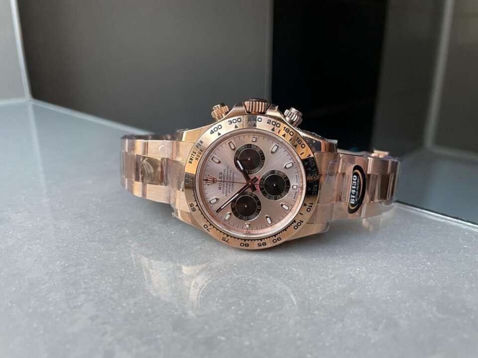 BTF Factory 1:1 Rolex Daytona 116505 904L RG Rose Gold Dial A4130