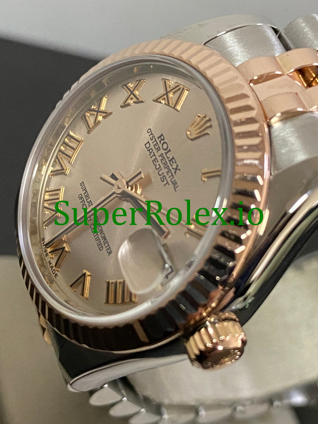 Rolex Datejust 31 Everose Gold Pink Roman Dial Ref.178271