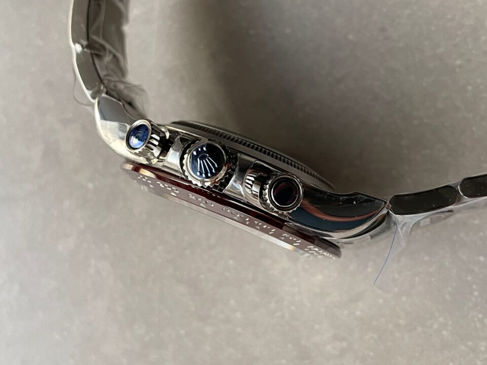 BTF factory 1:1 Rolex Daytona 116506 Brown Ceramic Best Edition Ice Blue Dial Crystal Marker SA4130 V2