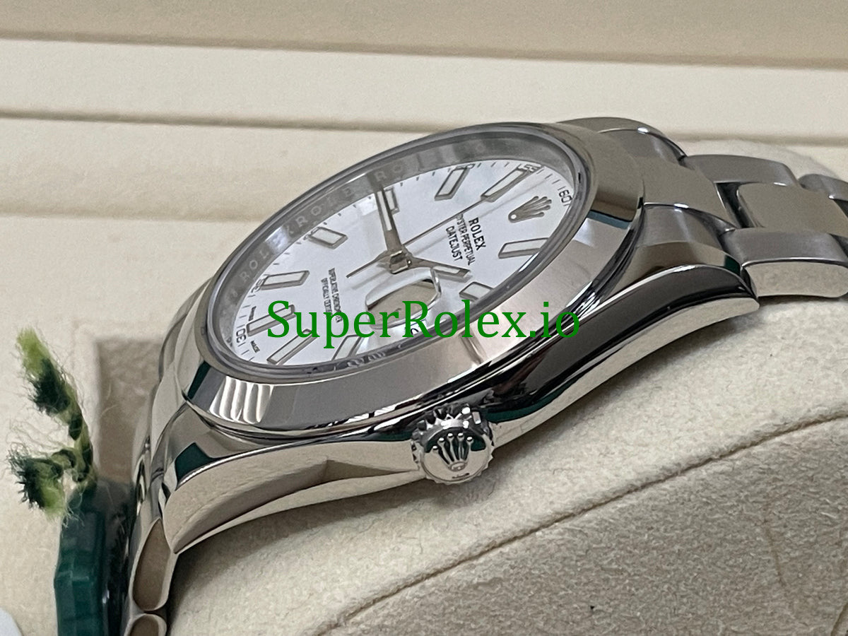 Rolex Datejust II 41 Steel White Index Dial Ref.116300