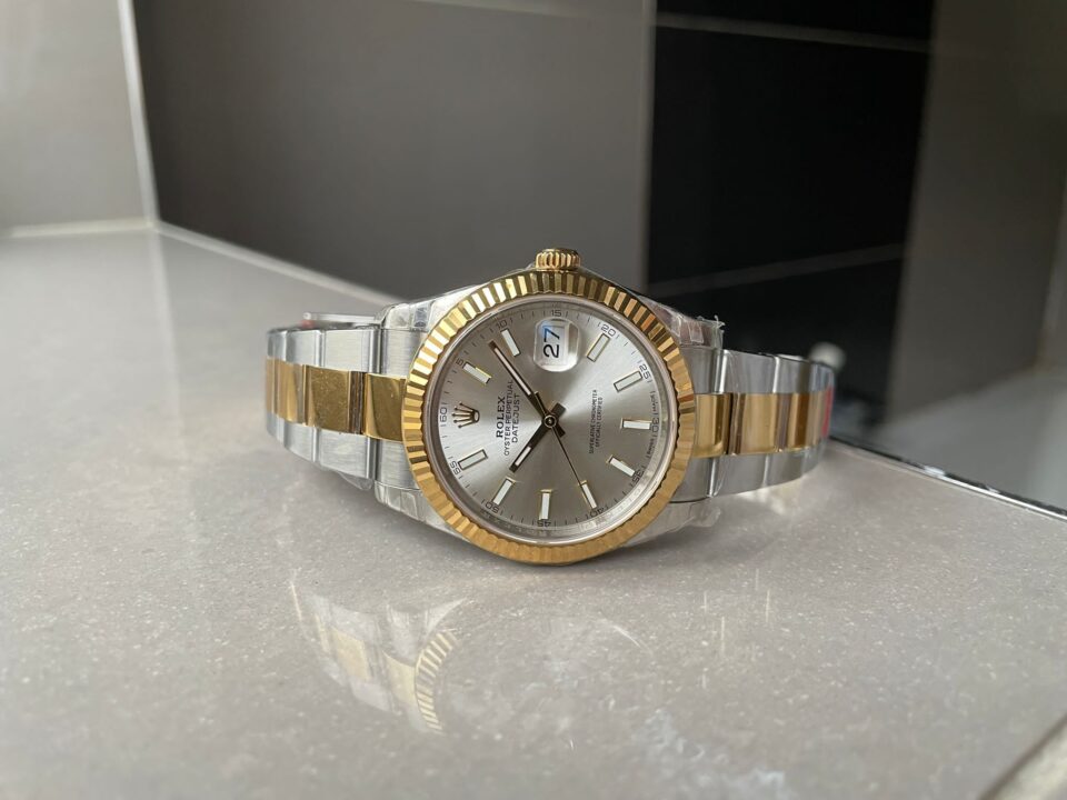 VSF Factory 1:1 Rolex DateJust 41 126333 904L SS/YG Best Edition Silver Dial VS3235