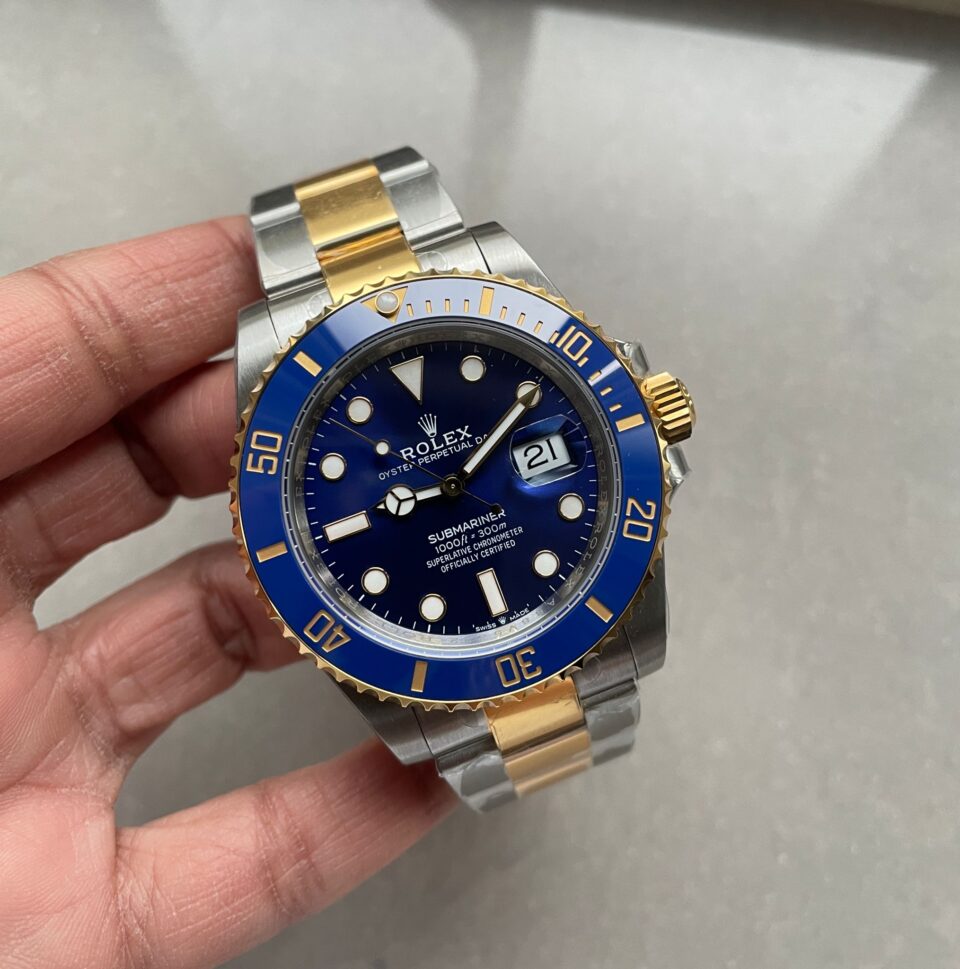 VSF FACTORY 1:1 Rolex Submariner 116613 LB Best Edition SS/YG Bluesy Blue Ceramic 904L Steel Blue Dial VS3235