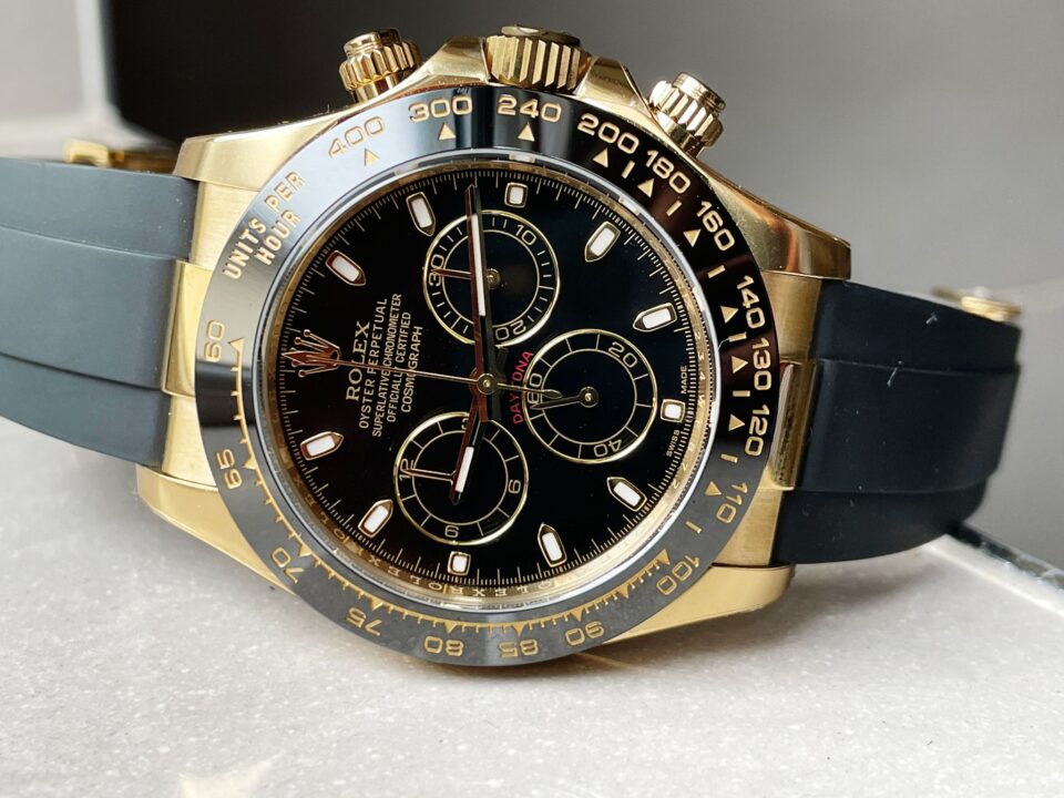 Clean factory 1:1 Rolex Daytona Best Edition 904L Steel Black Dial A4130