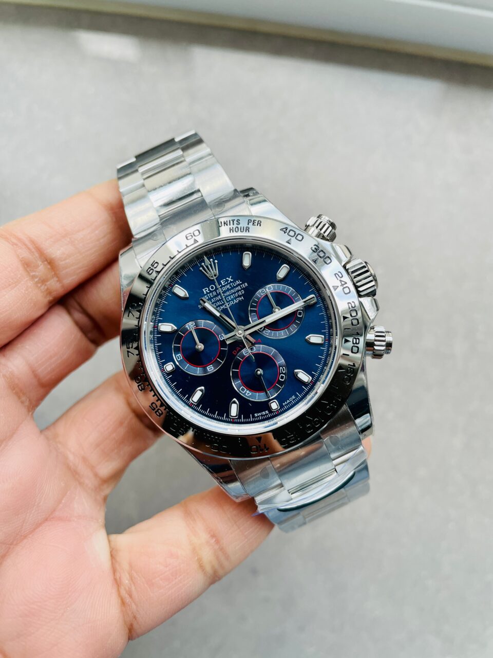 BTF factory 1:1 Rolex Daytona 116509 Best Edition Blue Dial SA4130 V2