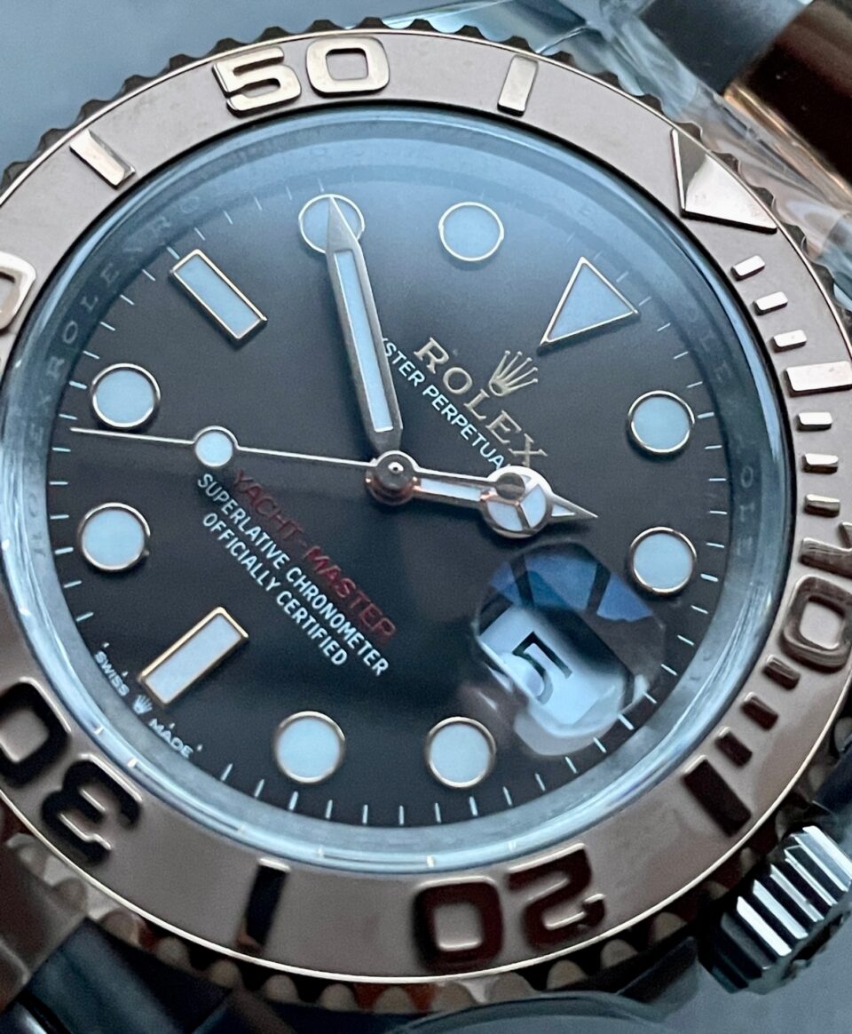 CF FACTORY 1:1 Rolex Yacht-Master 116621 SS/RG 904L steel Black Dial VS3235