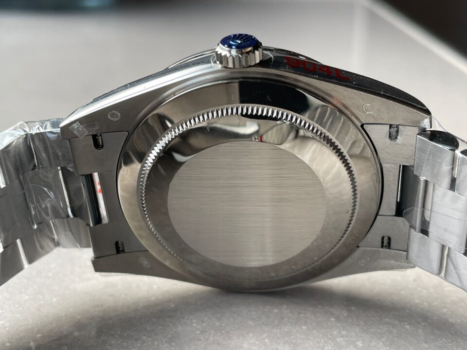 GMF Factory 1:1 Rolex DayDate 40mm 228239 Gain Weight SS/tungsten Blue Dial Roman Markers A3255