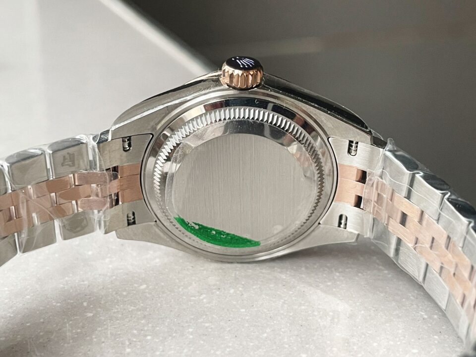 KZF Factory 1:1 Rolex Datejust 28mm 904L RG/SS Brown Dial A2671