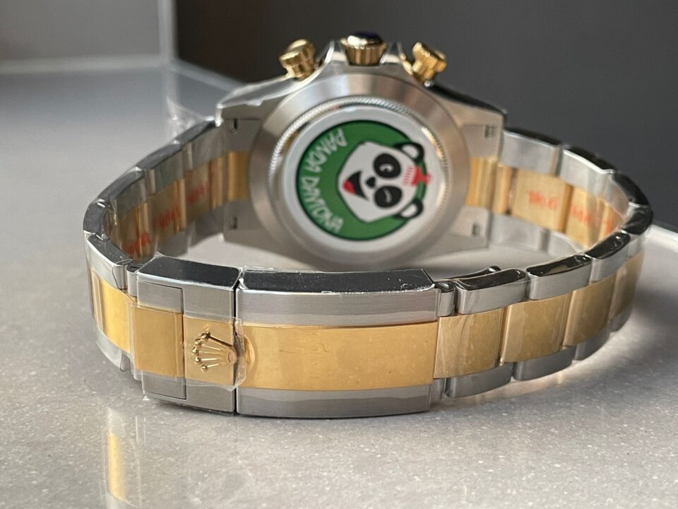 BTF factory 1:1 Rolex Daytona 116523 SS 904L & Yellow Gold White Dial A4130