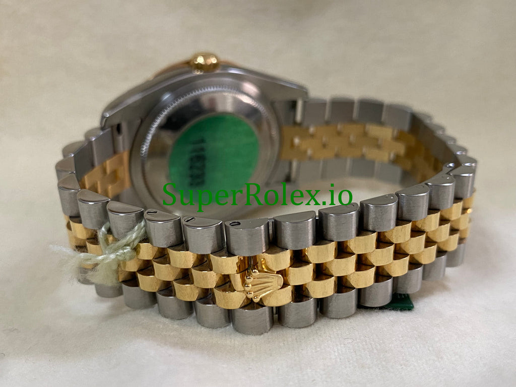 Rolex Datejust 36 Steel and Yellow Gold Silver Roman Dial Ref.116233