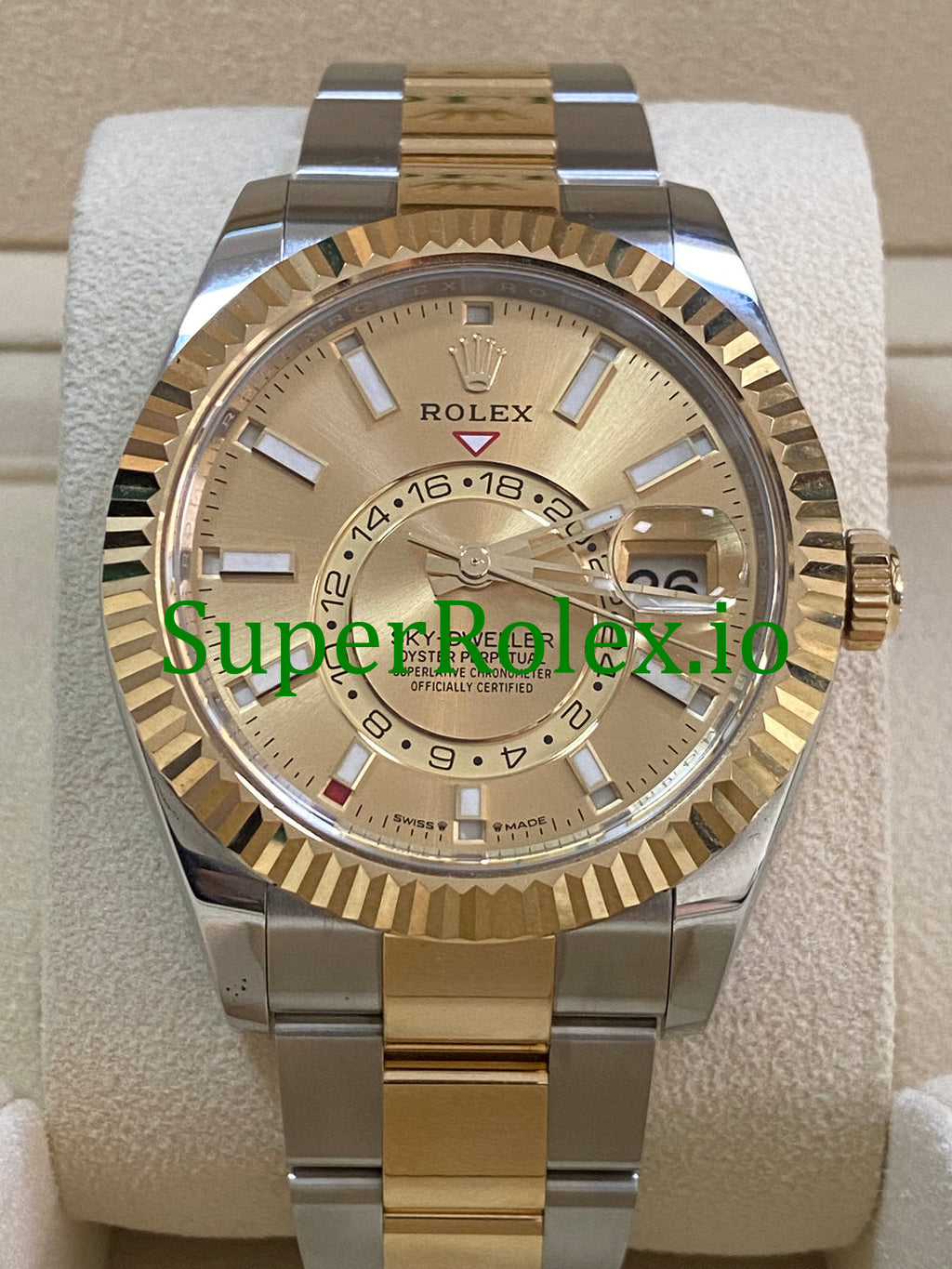 Rolex Sky-Dweller 42mm Yellow Rolesor Ref.336933