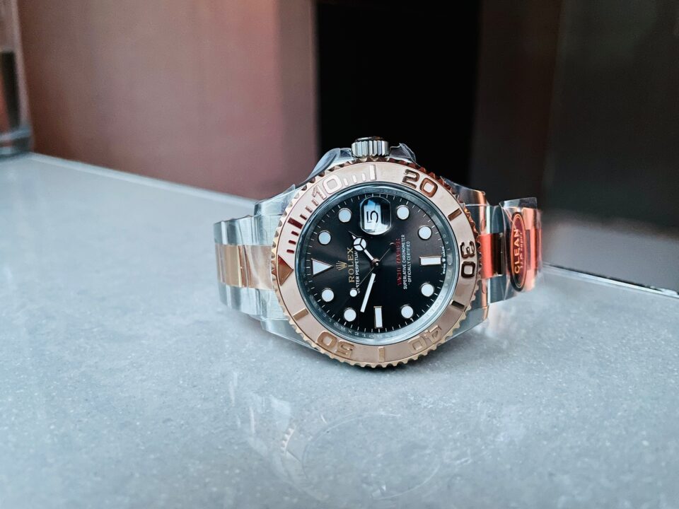 CF FACTORY 1:1 Rolex Yacht-Master 116621 SS/RG 904L steel Black Dial VS3235
