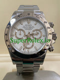 Rolex Cosmograph Daytona 40 Steel White Index Dial Ref.116520