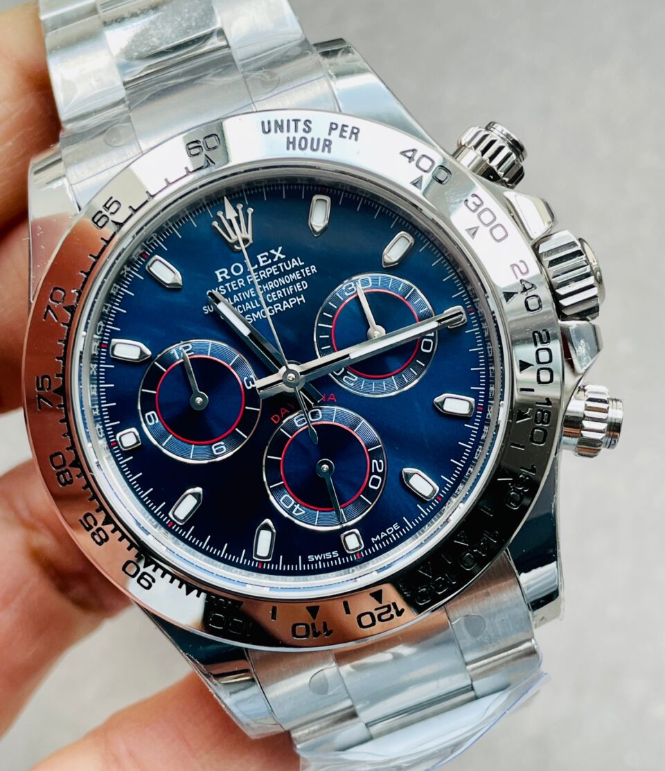 BTF factory 1:1 Rolex Daytona 116509 Best Edition Blue Dial SA4130 V2