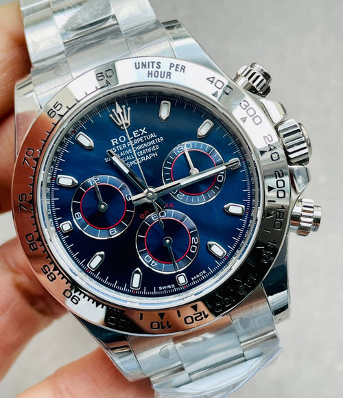 BTF factory 1:1 Rolex Daytona 116509 Best Edition Blue Dial SA4130 V2