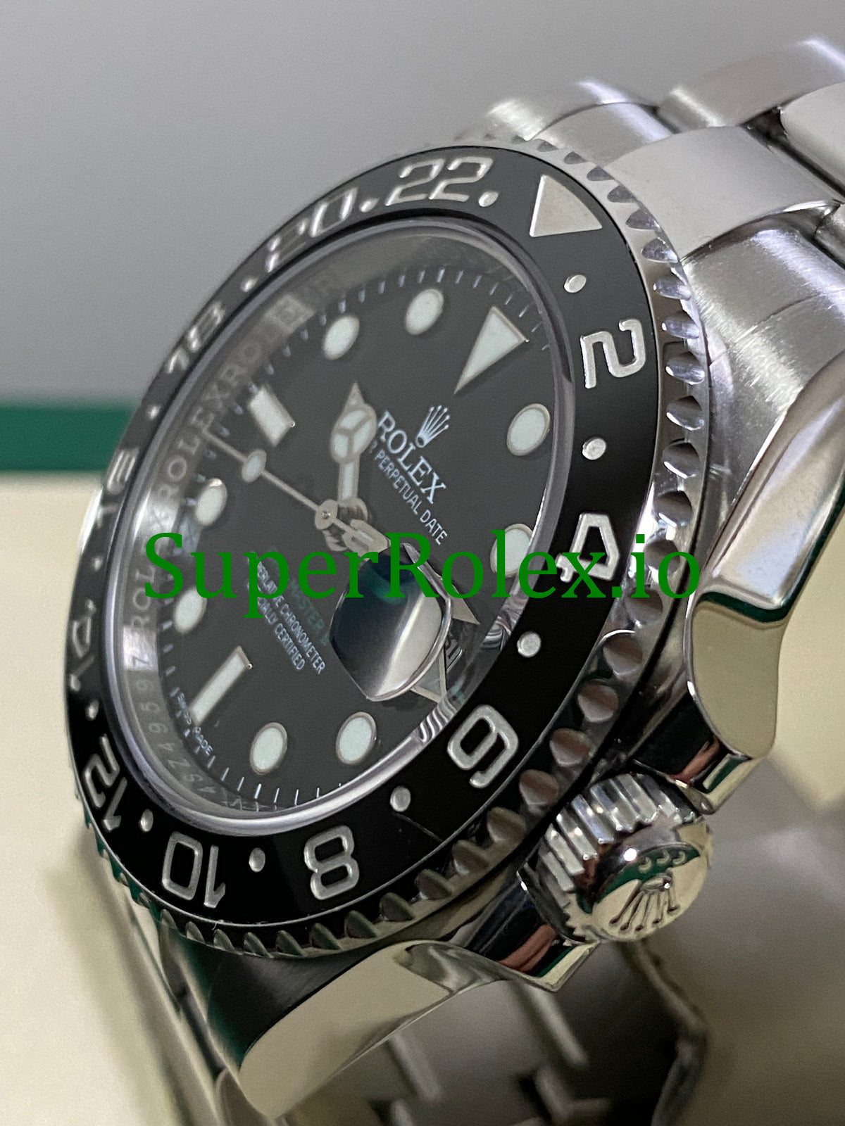 Rolex GMT-Master II 40mm Steel Oyster Ref.116710LN - Black Dial