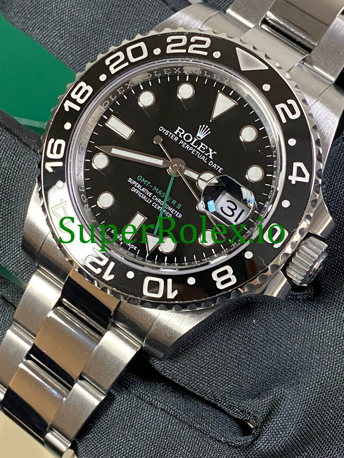 Rolex GMT-Master II 40mm Steel Oyster Ref.116710LN - Black Dial