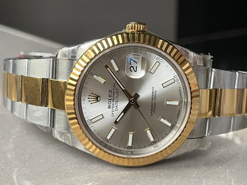 VSF Factory 1:1 Rolex DateJust 41 126333 904L SS/YG Best Edition Silver Dial VS3235