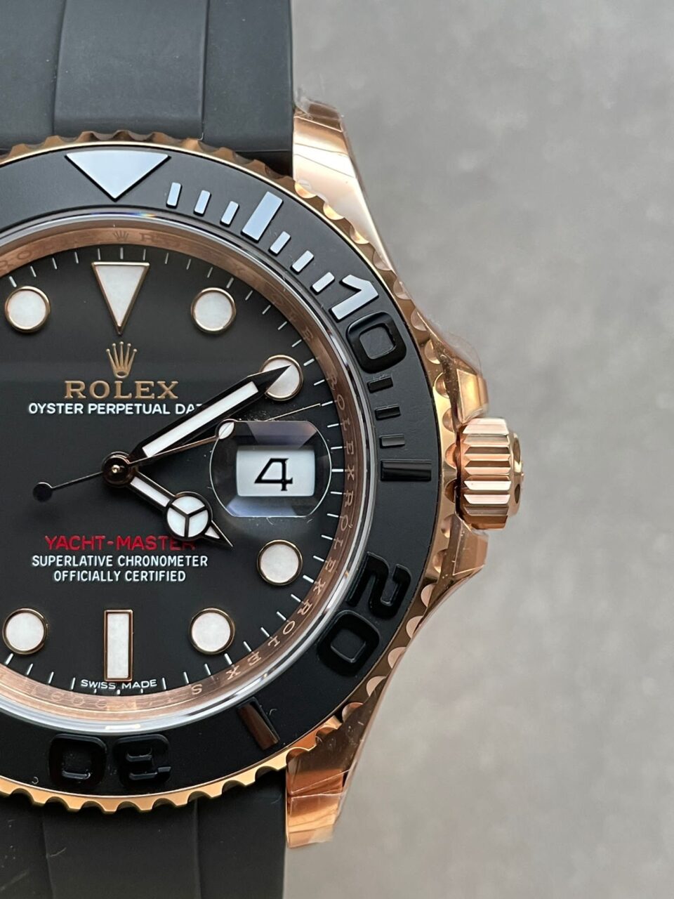 VSF FACTORY 1:1 Rolex Yacht-Master 126655 Best Edition Black Ceramic Bezel VS3135