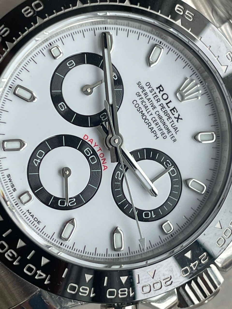 btf factory 1:1 Rolex daytona 116500ln best edition PANDA white dial sa4130