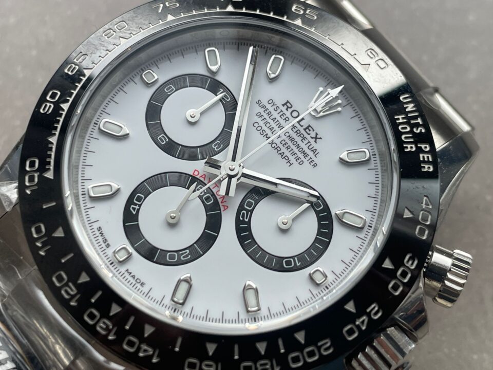 btf factory 1:1 Rolex daytona 116500ln best edition PANDA white dial sa4130