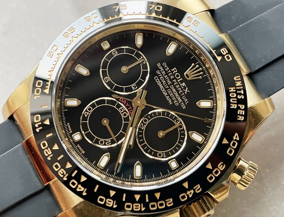Clean Factory 1:1 Rolex Daytona 116518 Best Edition Black Dial SA4130