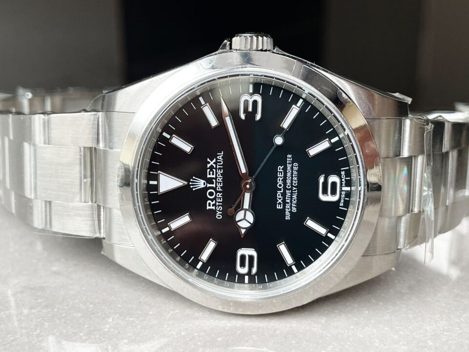 ARF Factory 1:1 Rolex EXPLORER I 214270 39mm black dial ss strap