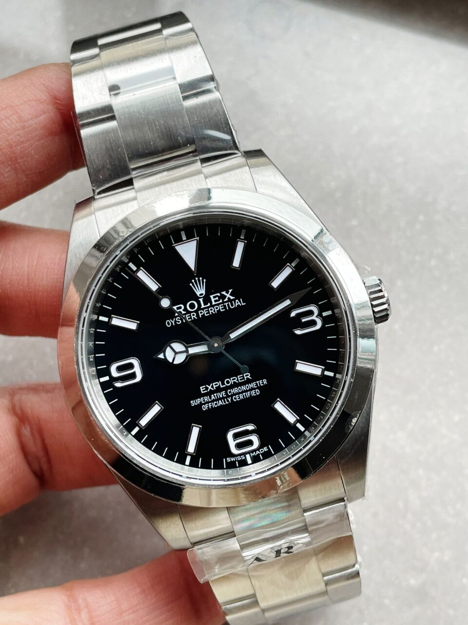 ARF Factory 1:1 Rolex EXPLORER I 214270 39mm black dial ss strap