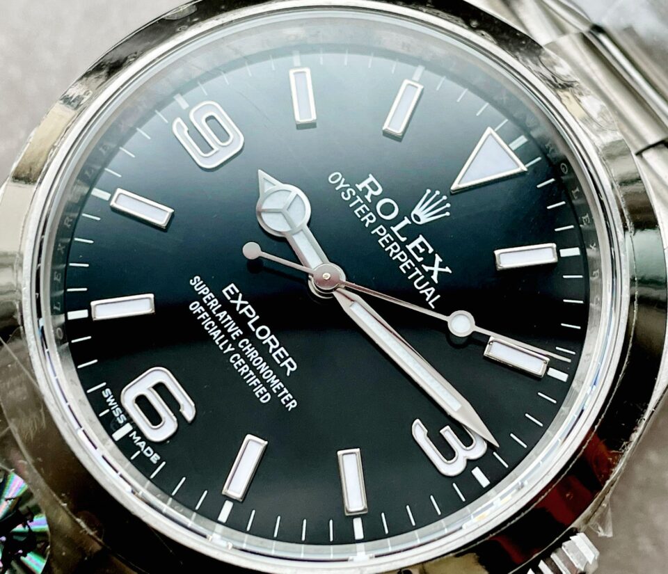 ARF Factory 1:1 Rolex EXPLORER I 214270 39mm black dial ss strap